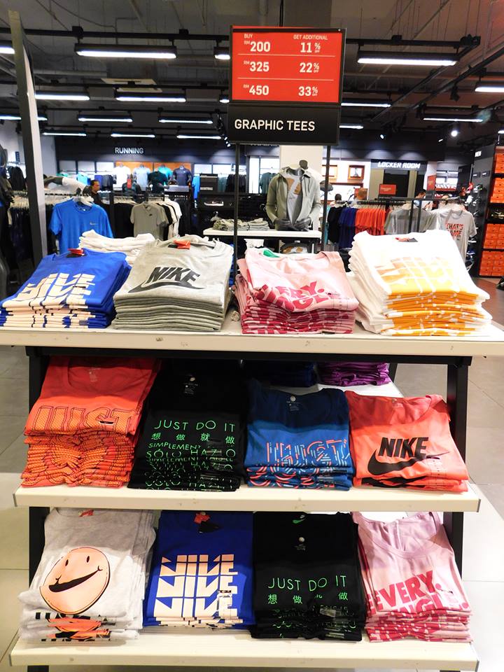 mitsui outlet nike promotion