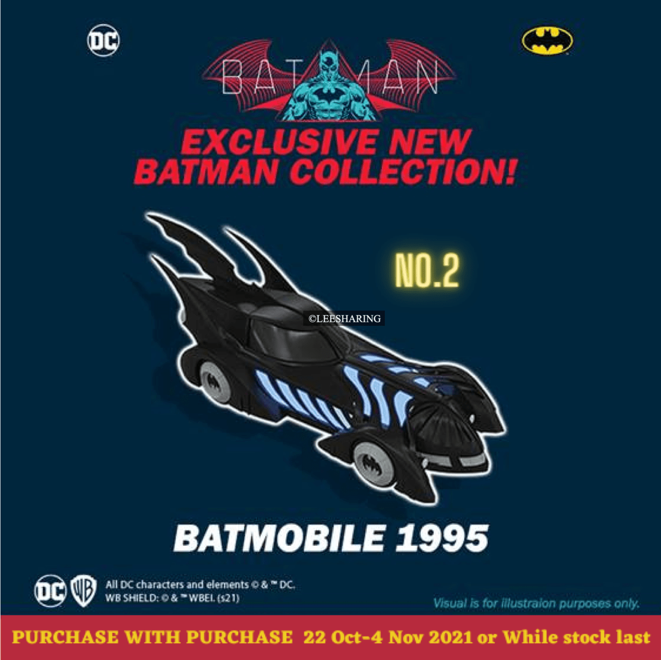 Batman 2021 caltex Koleksi Batmobile