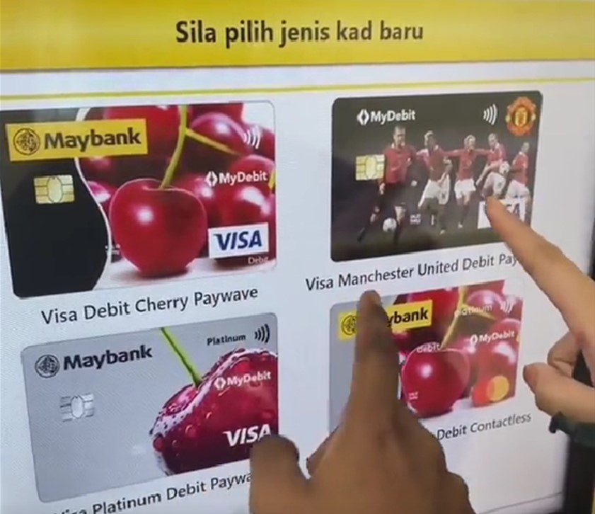 Kiosk replacement maybank card Announcement